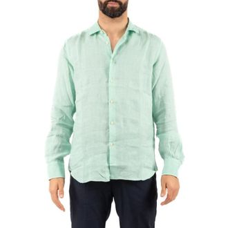 Saint Barth Camicia - Heren - Casual Overhemden - Groen - XL - Overhemden