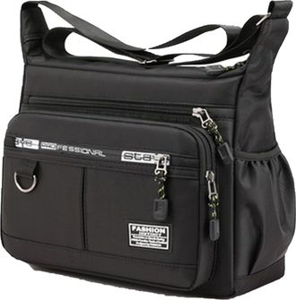 Generic Bag Men | Oxford Clothbody Sling Waterproof, Zipper Closure Multifunctional Closure Lightweight Polyester Shoulder Strap Are Adjustable Bags For Walle