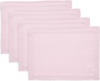 Solino Home Linen Placemats Set of 4, 14 x 19 Inch for Dining Table, Holiday and Everyday Table Decor - Sonoma in Ice Lilac at Nordstrom, Size Medium