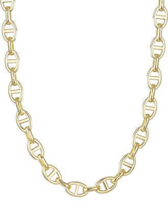 Adornia Adornia Plated Mariner Link Chain Necklace