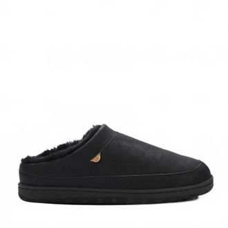 Lamofootwear Mens Julian Clog Ii Slipper In Waxed Black