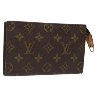 Louis Vuitton Pre-owned Tela pouches - - Pre-owned - Donna - Marrone - ONE SIZE