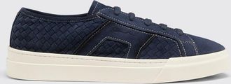 Santoni Sneakers Santoni in camoscio intrecciato