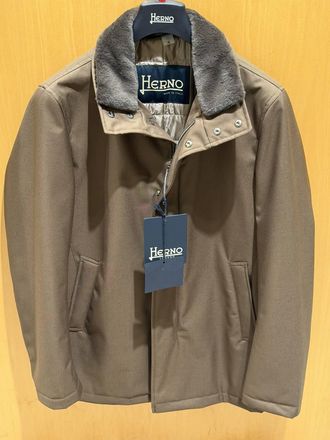 Herno Mens Outerwear Jacket In Brown