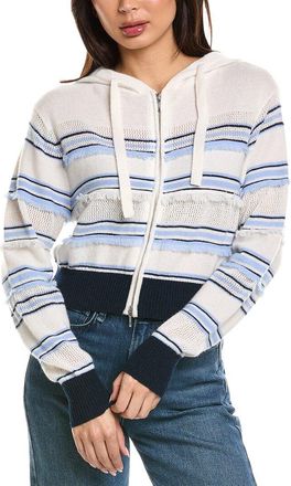 Brodie Handbag Stripe Cashmere Hoodie