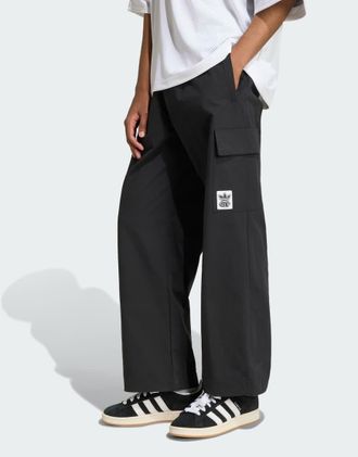 adidas Originals St - Pantaloni cargo neri-Nero