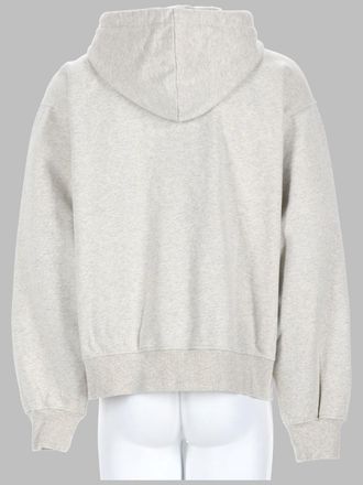 Dr&ocirc;le de Monsieur Zip-Up Cotton Sweatshirt - Gray