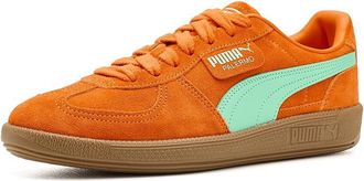 Puma Palermo Shoes Mens Shoes Vermillion/Gum : 10.5 D - Medium, Leather/Suede