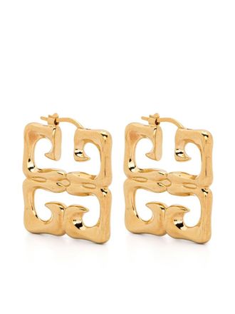 Givenchy 4G Liquid hoop earrings - Gold