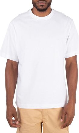 Burberry Strawberry Print Cotton T-Shirt, Size X-Large