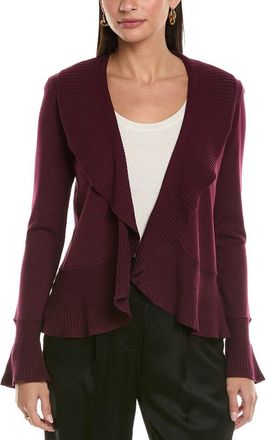 St. John Ruffle Cardigan