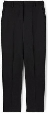 Motivi Regular broek met persvouw - Dames - Slim Fit Broeken - Zwart - XS - Katoen - Broeken