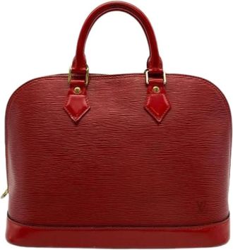 Louis Vuitton Pre-owned Handbags, female, Red, Size: ONE SIZE Pre-owned Vintage Handbag