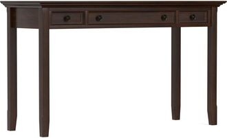 Simpli Home Amherst Solid Wood Transitional 54in Desk