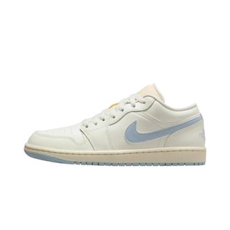 Nike Jordan 1 Low Ghost - Dames - Sport - Wit - Maat: 42 EU Leer