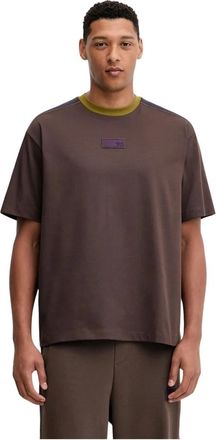 Emporio Armani Emporio Armani Ea7, Hombre, Camisetas, Marr&oacute;n, Talla: S