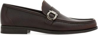 Ferragamo Caspian Loafer - Heren - Loafers - Bruin - 39 1/2 EU - Schoenen
