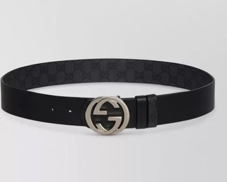 Gucci leather reversible belt