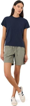 Pact Organic Cotton Soft-Slub Essential Crewneck Tee in Navy at Nordstrom, Size Xx-Large