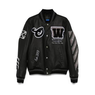 Off-white Bomber Jacket - male - Off White - Bomber Jackets - Black - L - Jackets