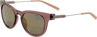 Nike Womens 52 mm Grey Sunglasses