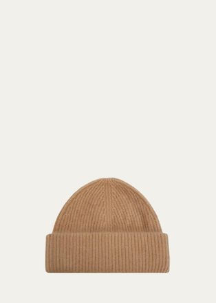 Fleurette Brushed Cashmere Beanie