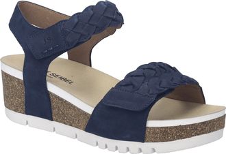 Josef Seibel Dames Sandaal Quinn 22 in blauw