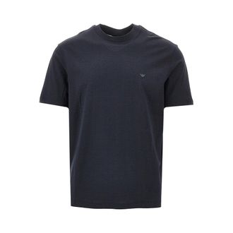 Emporio Armani Travel Essential lyocell and cotton T-shirt Man XXL