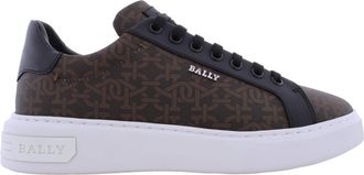 Bally Miky B Monogram Printed Fabric Sneakers