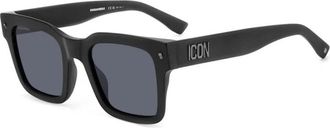 Dsquared2 Zonnebril - unisex - Zonnebrillen - Zwart - 51 MM - Accessoires
