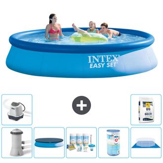 Intex Piscina Easy Set Redonda - 396x84 Cm - 8-piezas S31101