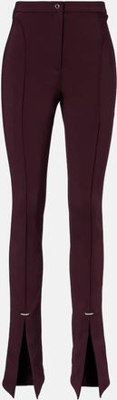 MUGLER Pantaloni skinny a vita alta