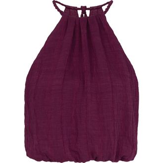 Vix Thalia Sleeveless Bubble Top in Purple at Nordstrom, Size Medium