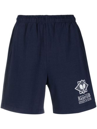 Sporty & Rich NY Racquet Club track shorts - Blue