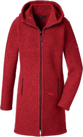 Mufflon Rika Mantel f&uuml;r Damen | rot