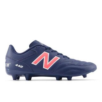 New Balance Hombre 442 ACADEMY FG V2 en Azul/Gris/Rojo, Talla 40.5