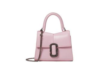 Marc Jacobs The St. Marc Mini Top-Handle Womens Handbags Bubblegum, Leather