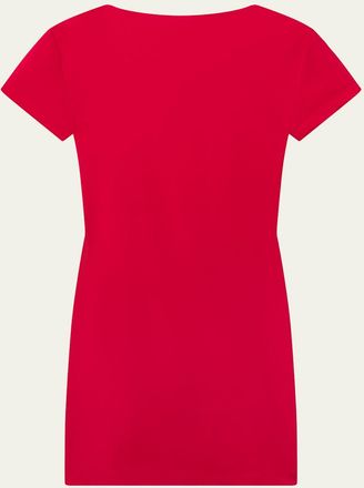 Frame Denim x Alexandra LeClerc The Monaco Mini Dress