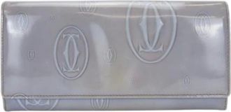 Cartier Pre-owned Wallets, female, Purple, Size: ONE SIZE Pre-owned Vintage Wallet