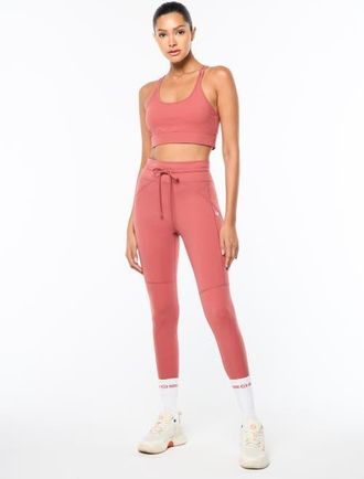 Sergio Tacchini Silvia Leggings in Light Mahogany at Nordstrom, Size Xx-Large
