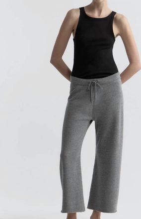 Nili Lotan Kiki Sweatpants In Heather Grey