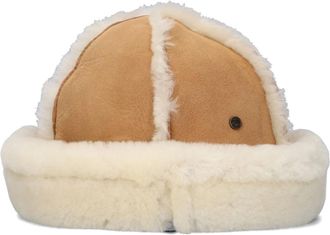 Warmbat Bruine Merinowol Cobar Hat - Dames - Hoeden - Veelkleurig - M - Wol - Accessoires