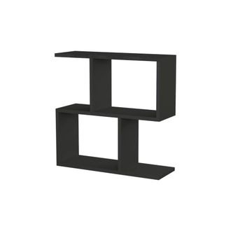 Calicosy Mesa auxiliar con 5 estantes L60 cm - Gris marengo