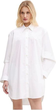 Diesel Mujer, Vestidos, Blanco, Talla: S