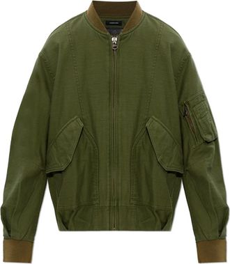 R13 Jassen - Dames - Bomber jackets - Groen - M - Jassen