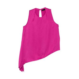 Liu Jo Sleeveless Tops, female, Pink, Size: S Sleeveless Tops