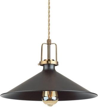 Ideal Lux ERIS-4 - Lámpara colgante de techo tipo domo para interior 1 luz Negro, E27 - Ideal Lux