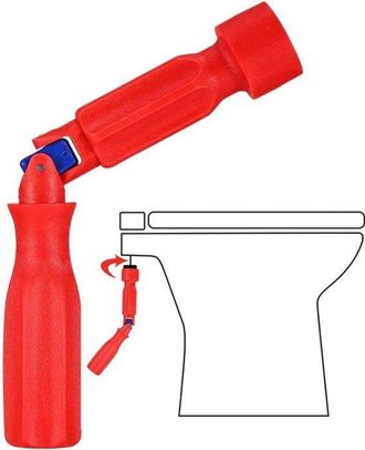 No Brand Juego De Llaves De Dos Piezas Para Instalar Asientos De Inodoro - Juego De Llaves Para Tubos - Juego De Llaves - Juego De Herramientas Para Instalar A