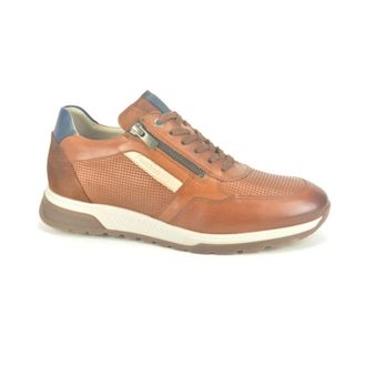 Fluchos Schoenen, Heren, Bruin, 40 EU, Stijlvolle Cognac Runner Schoenen