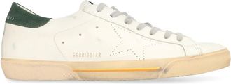Golden Goose Low-top Leather Trainers with Contrast Heel
